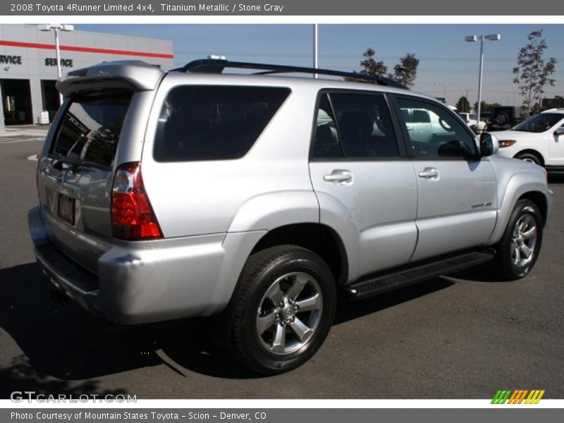 Titanium Metallic / Stone Gray 2008 Toyota 4Runner Limited 4x4