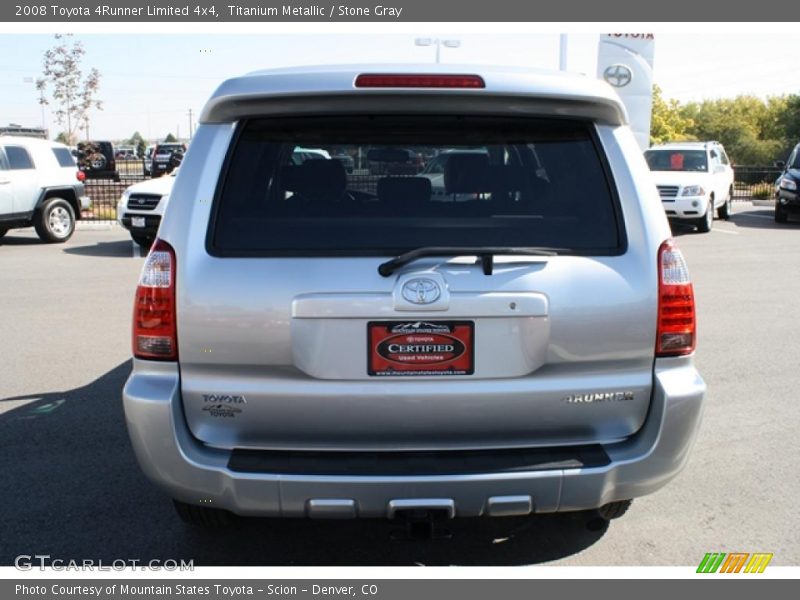 Titanium Metallic / Stone Gray 2008 Toyota 4Runner Limited 4x4