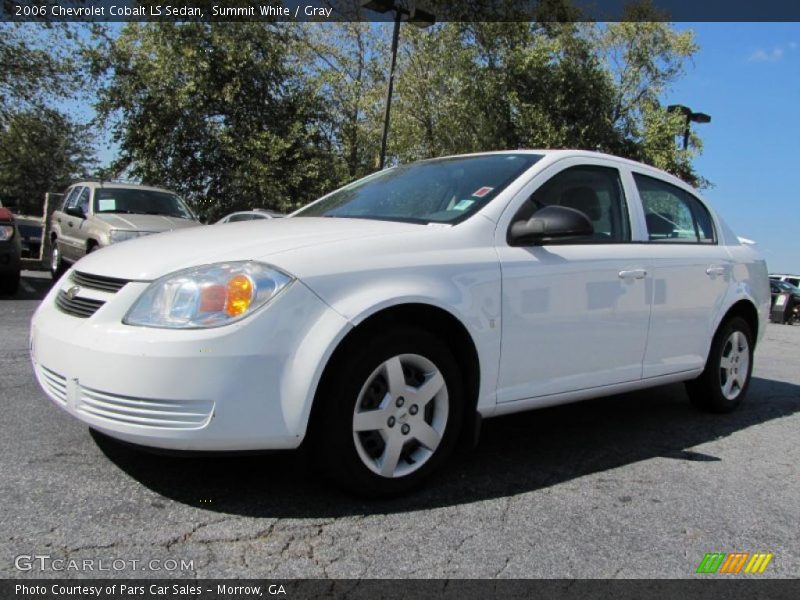 Summit White / Gray 2006 Chevrolet Cobalt LS Sedan