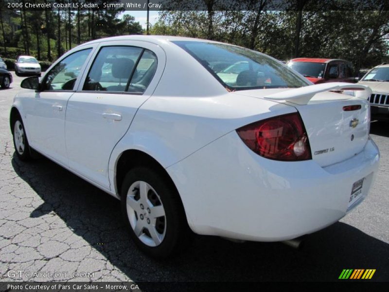 Summit White / Gray 2006 Chevrolet Cobalt LS Sedan