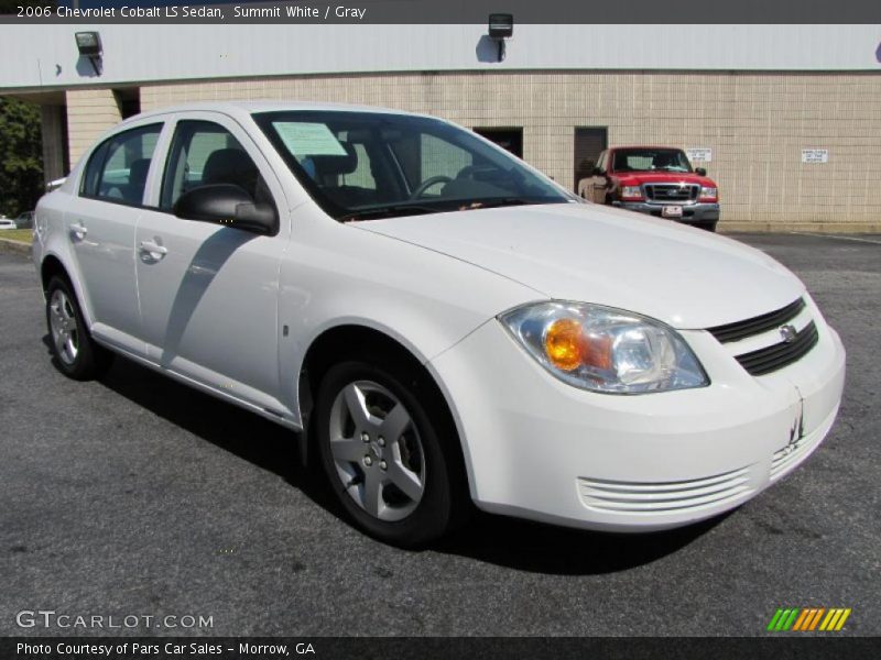 Summit White / Gray 2006 Chevrolet Cobalt LS Sedan