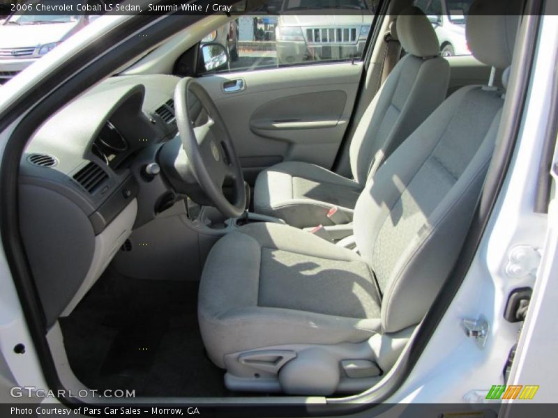 Summit White / Gray 2006 Chevrolet Cobalt LS Sedan