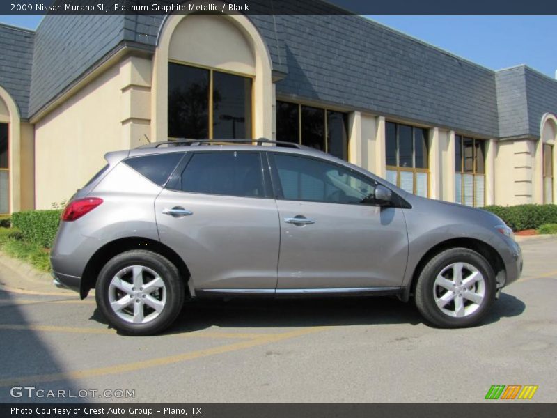 Platinum Graphite Metallic / Black 2009 Nissan Murano SL