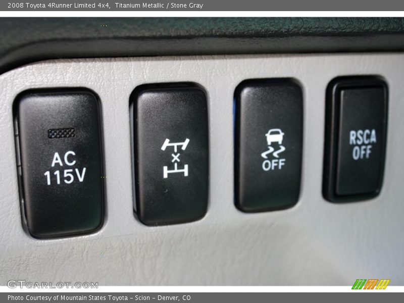 Titanium Metallic / Stone Gray 2008 Toyota 4Runner Limited 4x4
