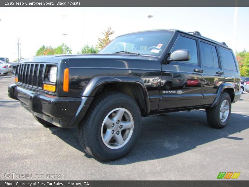 Black / Agate 1999 Jeep Cherokee Sport