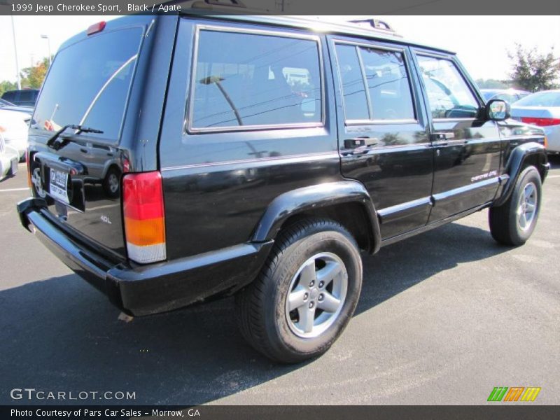 Black / Agate 1999 Jeep Cherokee Sport
