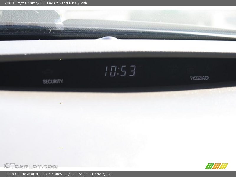 Desert Sand Mica / Ash 2008 Toyota Camry LE