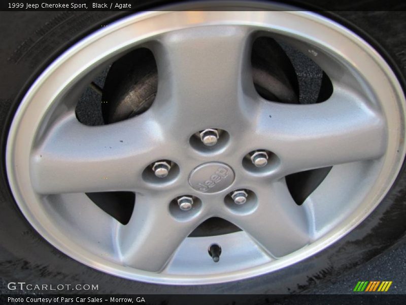 Black / Agate 1999 Jeep Cherokee Sport