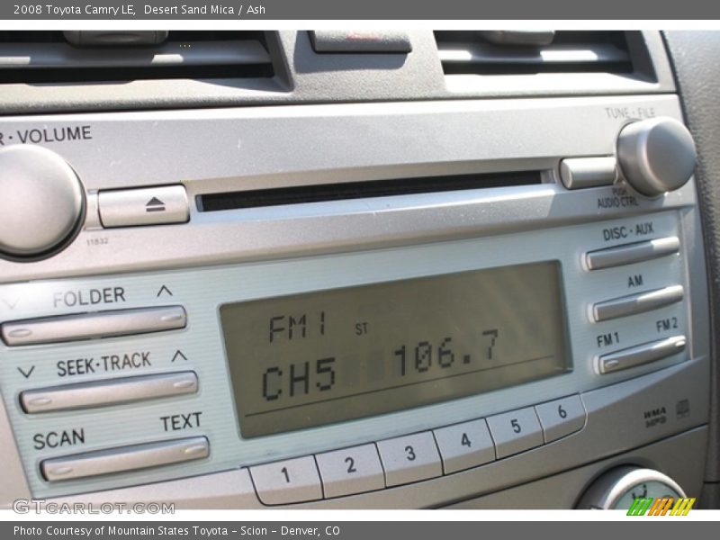 Desert Sand Mica / Ash 2008 Toyota Camry LE