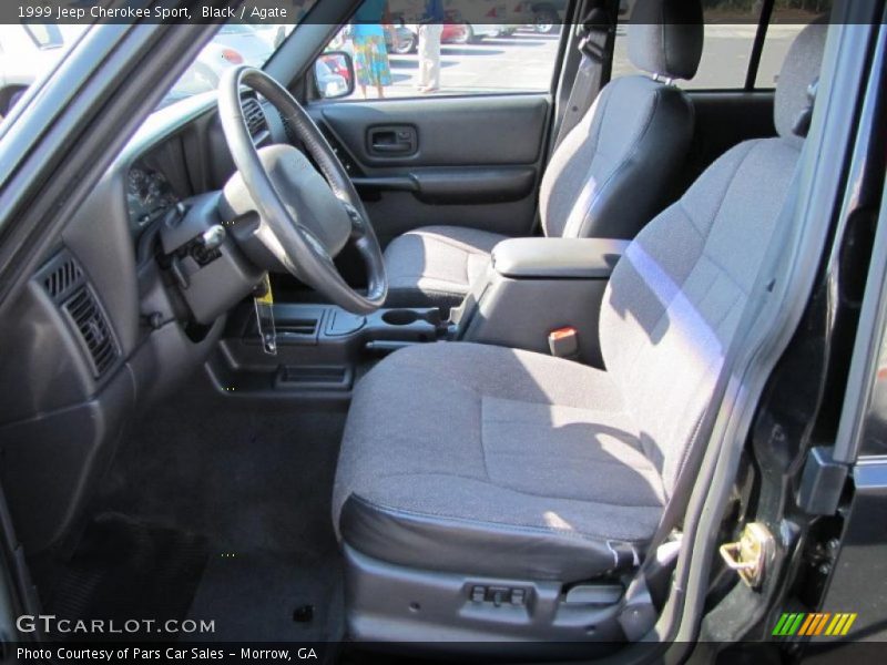 Black / Agate 1999 Jeep Cherokee Sport