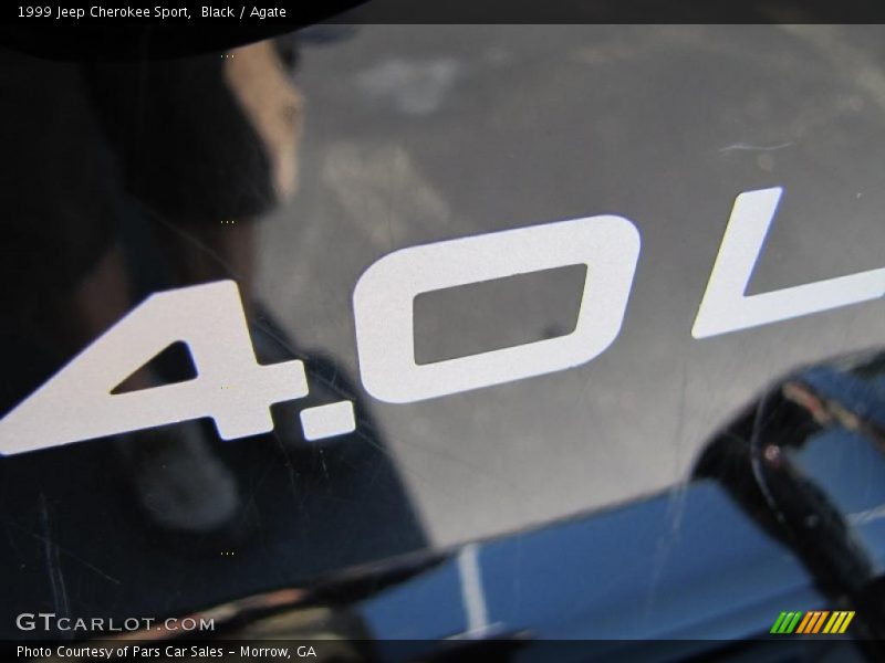 Black / Agate 1999 Jeep Cherokee Sport