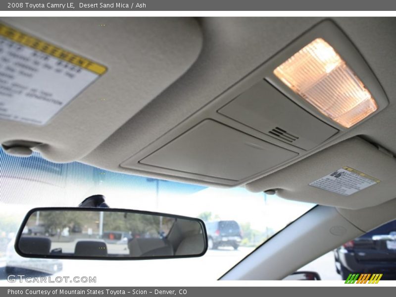 Desert Sand Mica / Ash 2008 Toyota Camry LE