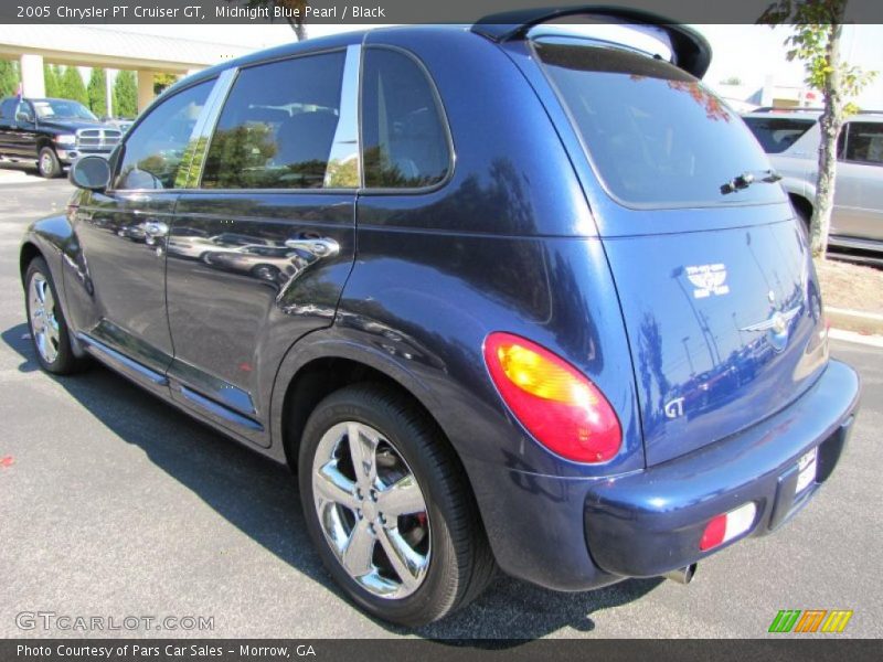 Midnight Blue Pearl / Black 2005 Chrysler PT Cruiser GT