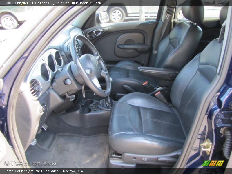  2005 PT Cruiser GT Black Interior