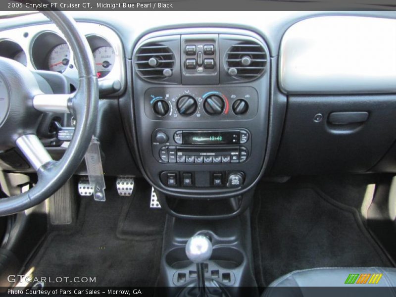Dashboard of 2005 PT Cruiser GT