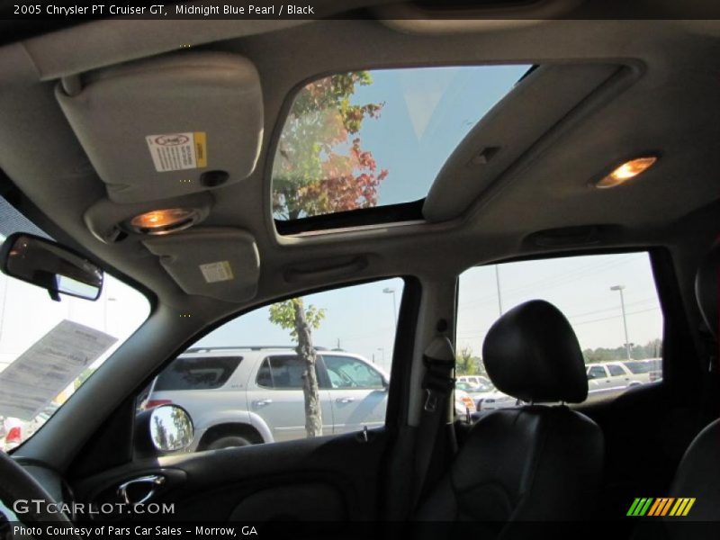 Midnight Blue Pearl / Black 2005 Chrysler PT Cruiser GT