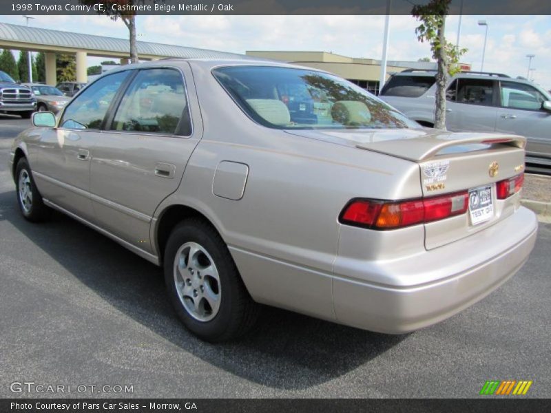 Cashmere Beige Metallic / Oak 1998 Toyota Camry CE