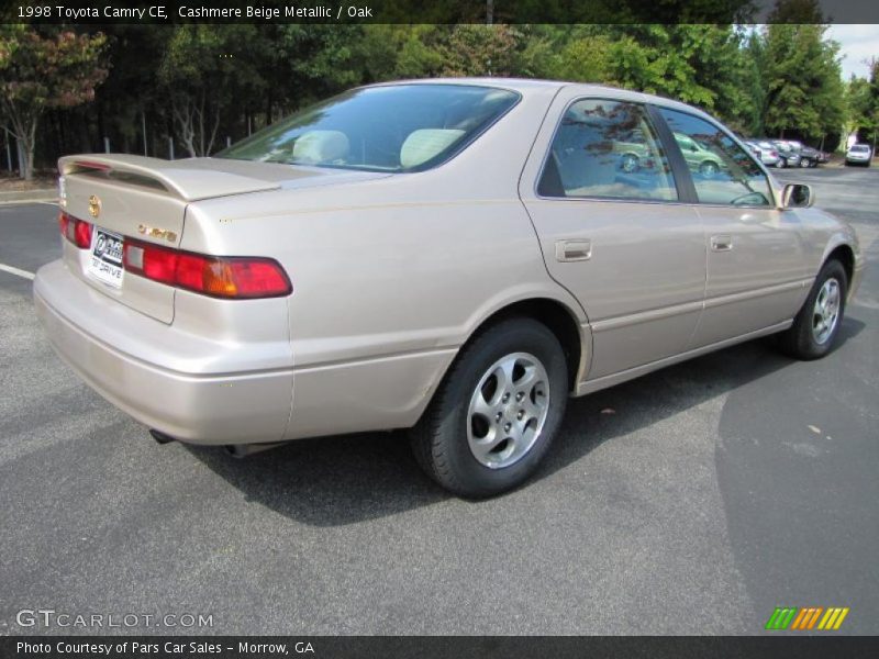 Cashmere Beige Metallic / Oak 1998 Toyota Camry CE