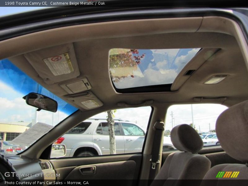 Cashmere Beige Metallic / Oak 1998 Toyota Camry CE