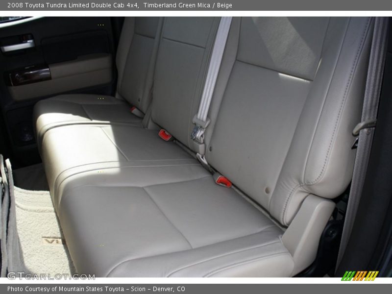 Timberland Green Mica / Beige 2008 Toyota Tundra Limited Double Cab 4x4