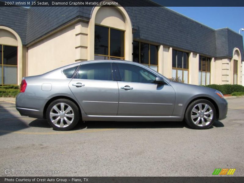 Diamond Graphite Metallic / Graphite 2007 Infiniti M 35 Sedan
