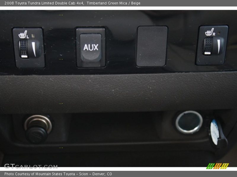 Timberland Green Mica / Beige 2008 Toyota Tundra Limited Double Cab 4x4