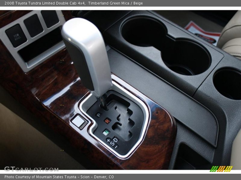 Timberland Green Mica / Beige 2008 Toyota Tundra Limited Double Cab 4x4