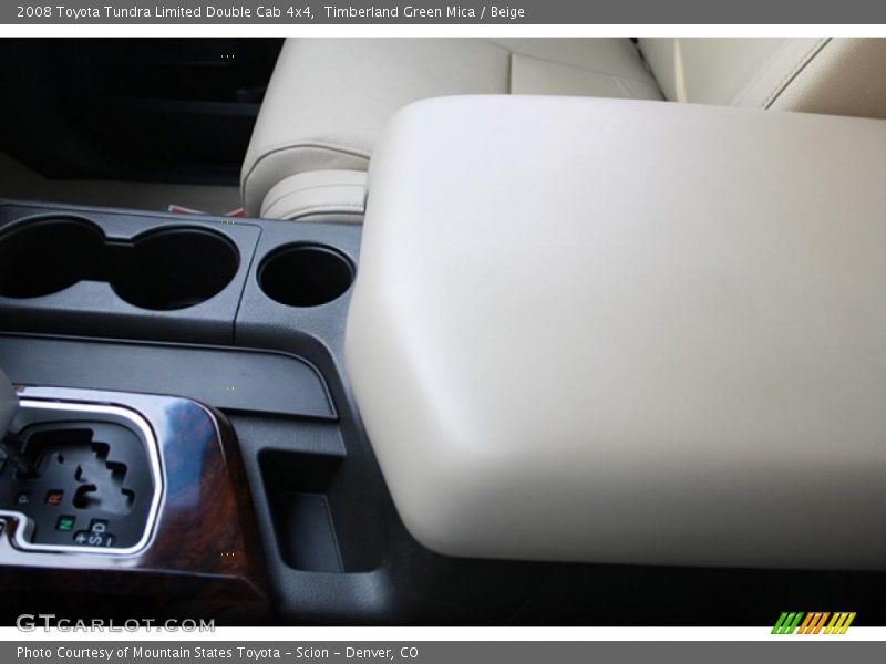 Timberland Green Mica / Beige 2008 Toyota Tundra Limited Double Cab 4x4