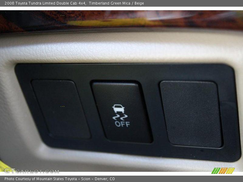 Timberland Green Mica / Beige 2008 Toyota Tundra Limited Double Cab 4x4
