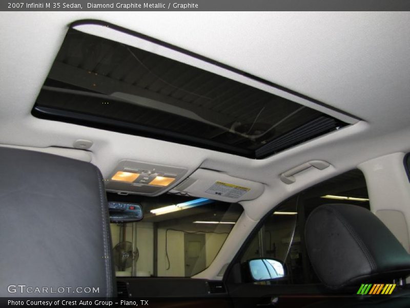 Diamond Graphite Metallic / Graphite 2007 Infiniti M 35 Sedan