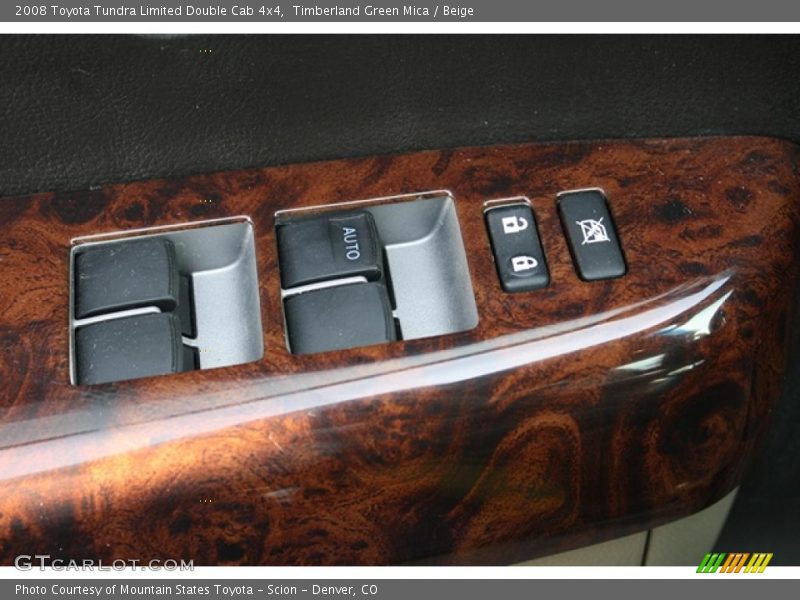 Timberland Green Mica / Beige 2008 Toyota Tundra Limited Double Cab 4x4