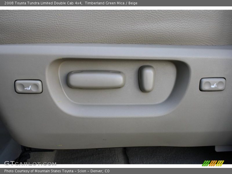 Timberland Green Mica / Beige 2008 Toyota Tundra Limited Double Cab 4x4