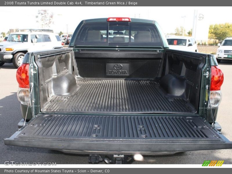 Timberland Green Mica / Beige 2008 Toyota Tundra Limited Double Cab 4x4