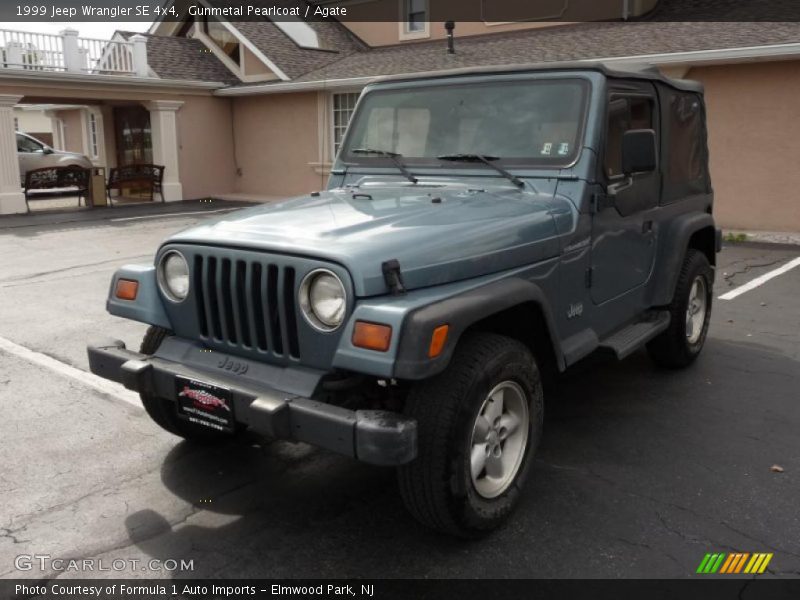Gunmetal Pearlcoat / Agate 1999 Jeep Wrangler SE 4x4