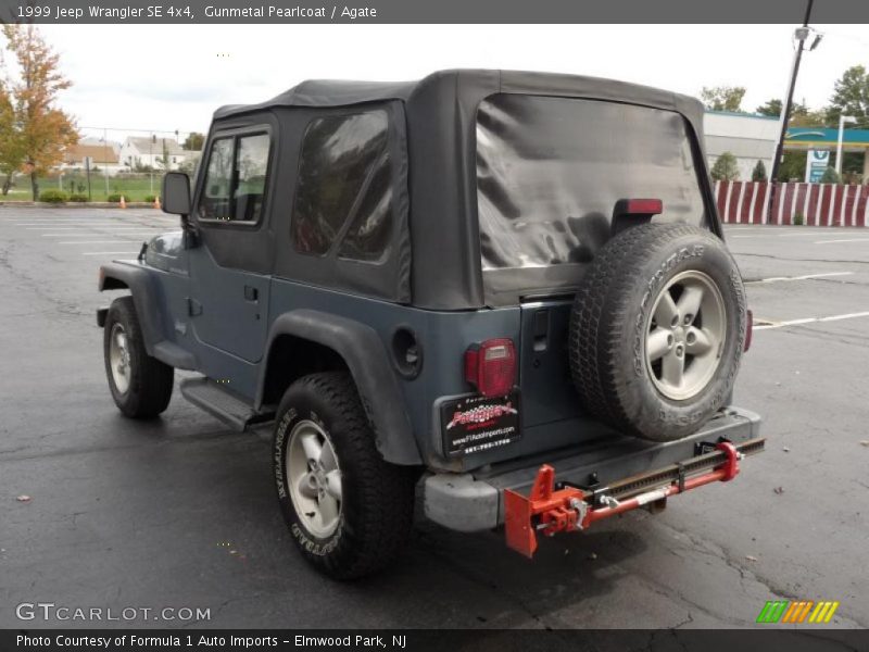 Gunmetal Pearlcoat / Agate 1999 Jeep Wrangler SE 4x4