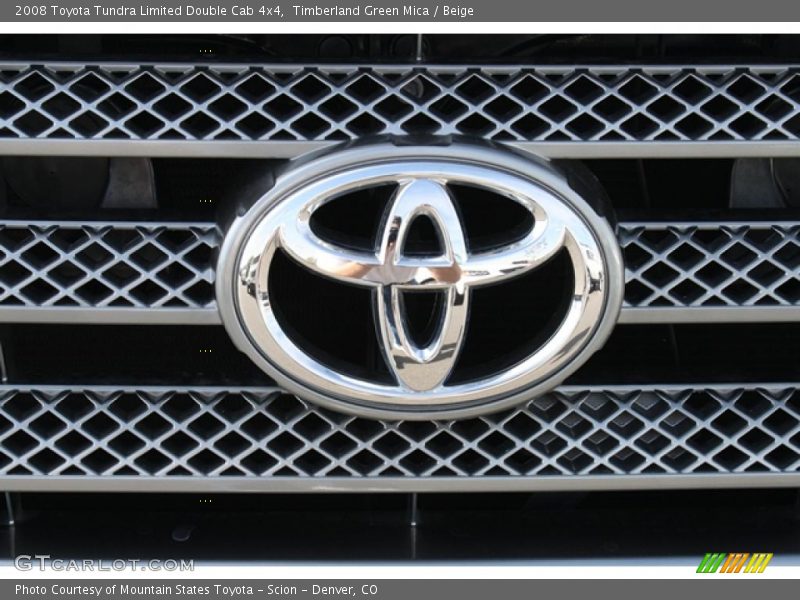 Timberland Green Mica / Beige 2008 Toyota Tundra Limited Double Cab 4x4