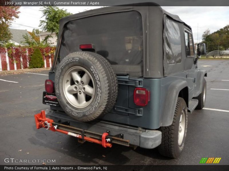 Gunmetal Pearlcoat / Agate 1999 Jeep Wrangler SE 4x4