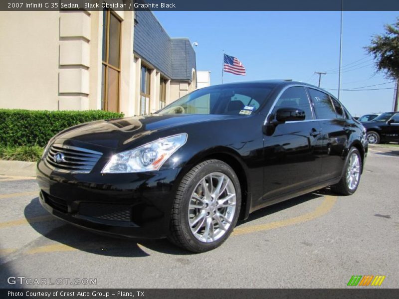Black Obsidian / Graphite Black 2007 Infiniti G 35 Sedan