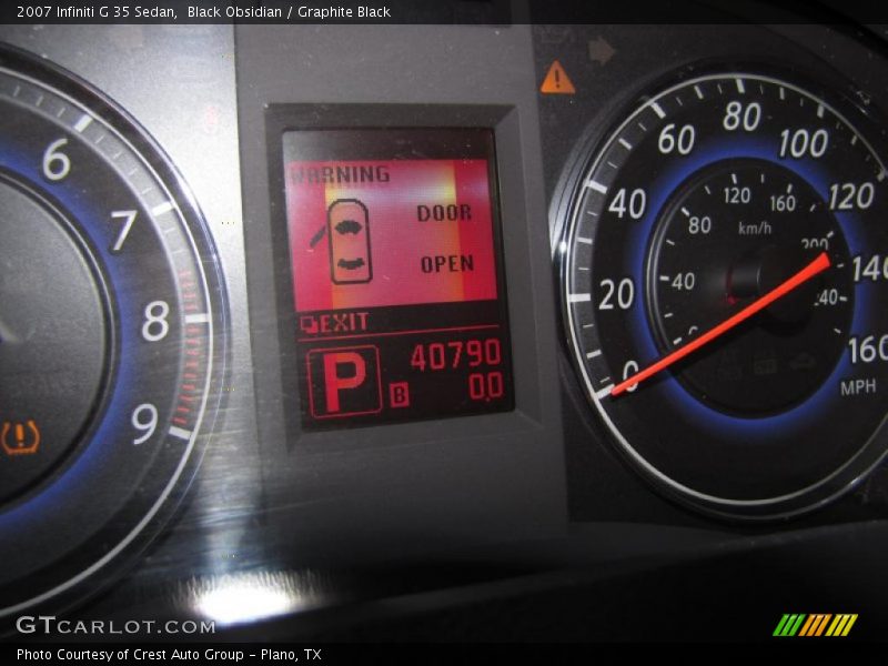 Black Obsidian / Graphite Black 2007 Infiniti G 35 Sedan