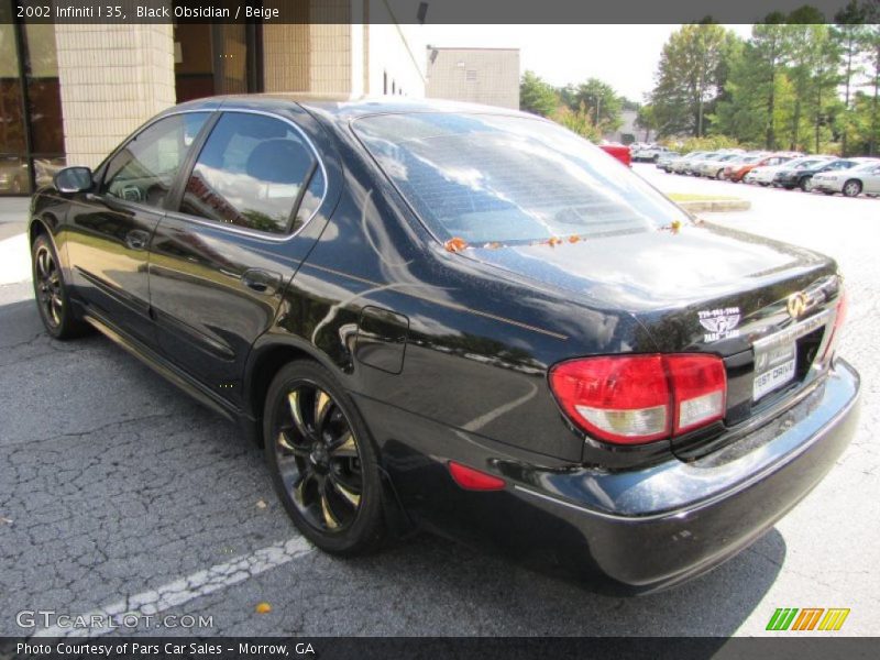 Black Obsidian / Beige 2002 Infiniti I 35