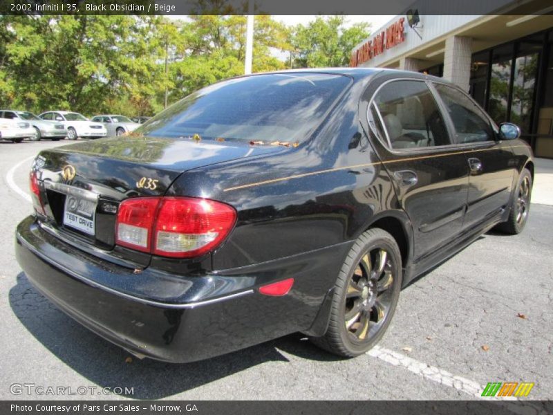 Black Obsidian / Beige 2002 Infiniti I 35