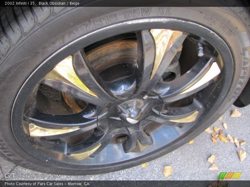 Black Obsidian / Beige 2002 Infiniti I 35