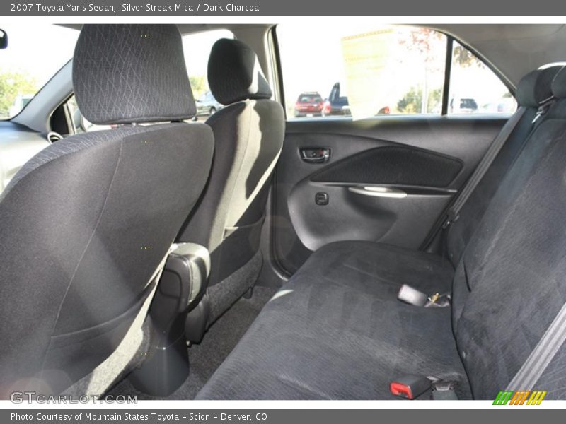 Silver Streak Mica / Dark Charcoal 2007 Toyota Yaris Sedan