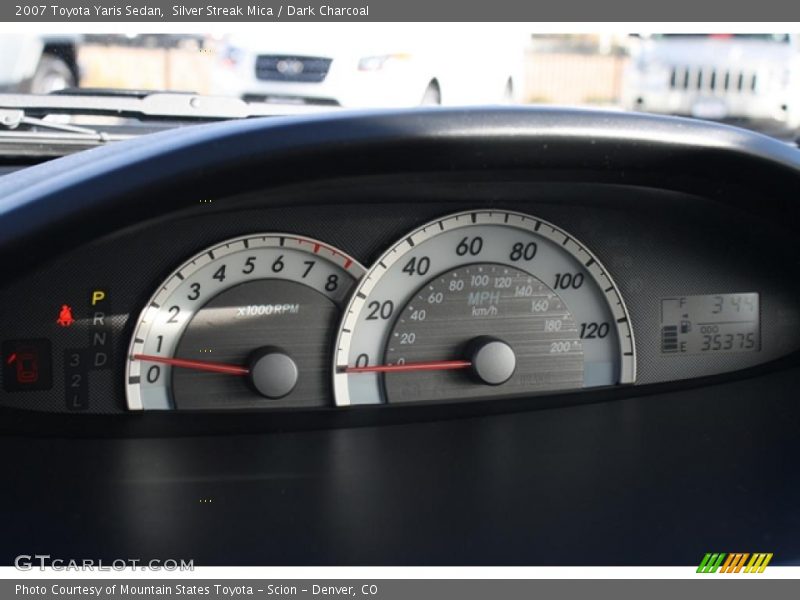  2007 Yaris Sedan Sedan Gauges