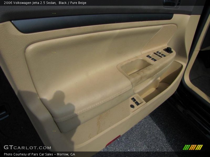 Black / Pure Beige 2006 Volkswagen Jetta 2.5 Sedan
