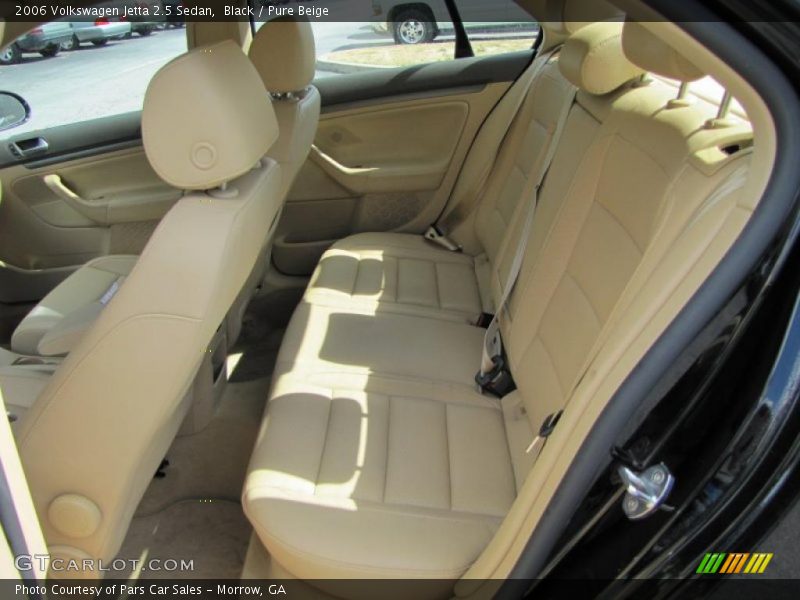 Black / Pure Beige 2006 Volkswagen Jetta 2.5 Sedan