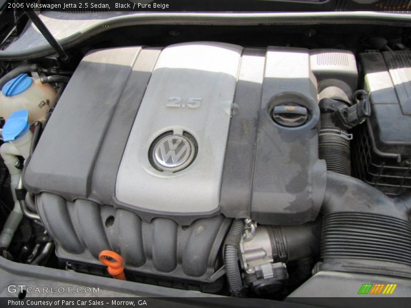 Black / Pure Beige 2006 Volkswagen Jetta 2.5 Sedan