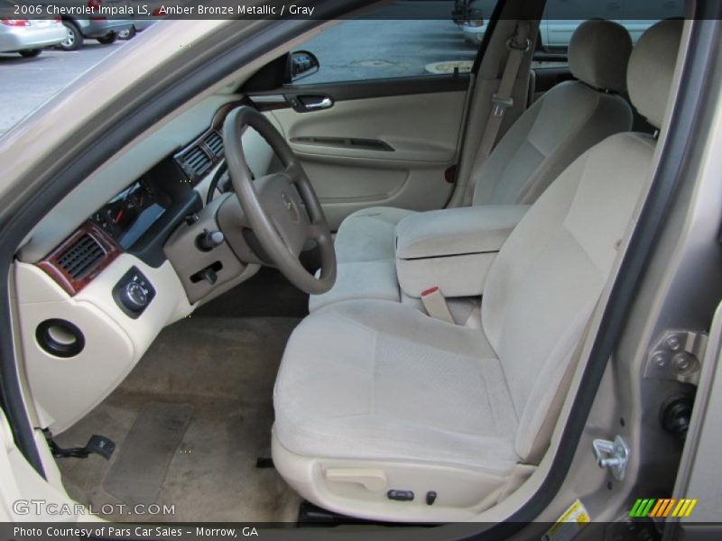 Amber Bronze Metallic / Gray 2006 Chevrolet Impala LS