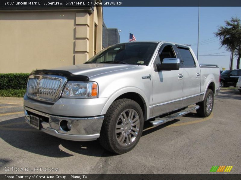 Silver Metallic / Dove Grey/Black 2007 Lincoln Mark LT SuperCrew