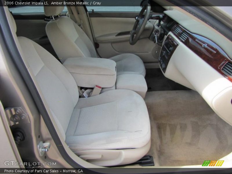 Amber Bronze Metallic / Gray 2006 Chevrolet Impala LS